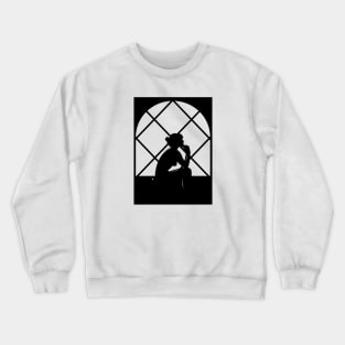 Thinkin Girl Crewneck Sweatshirt